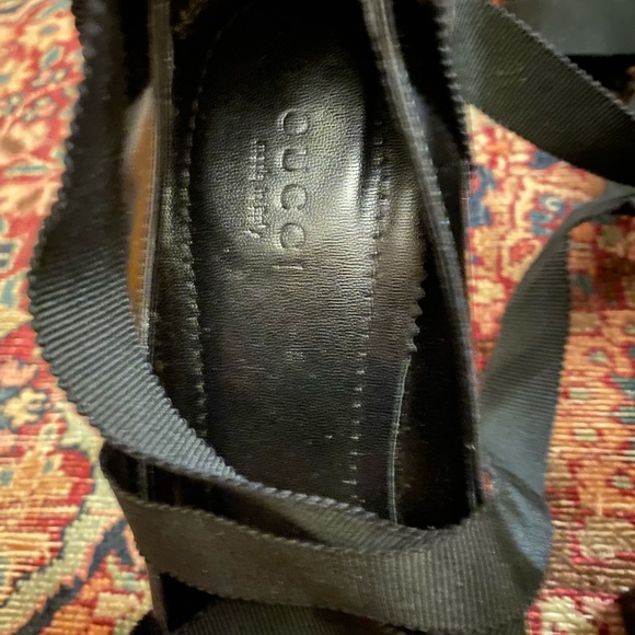 ICONIC GUCCI x TOM FORD RUNWAY W/F 2002 COLLECTION BLACK LEATHER STILETTOS AUTH - Picture 12 of 17